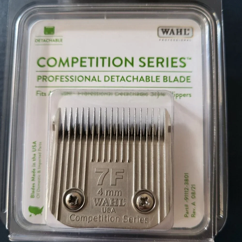 Wahl Professional Animal Competition Series Detachable Blade 7F Full Medium NIB